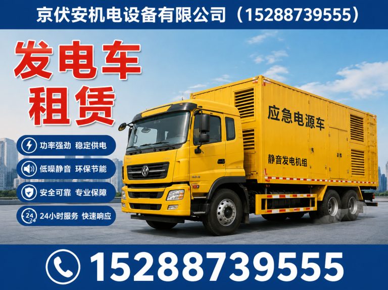 衡阳发电车租赁展示图